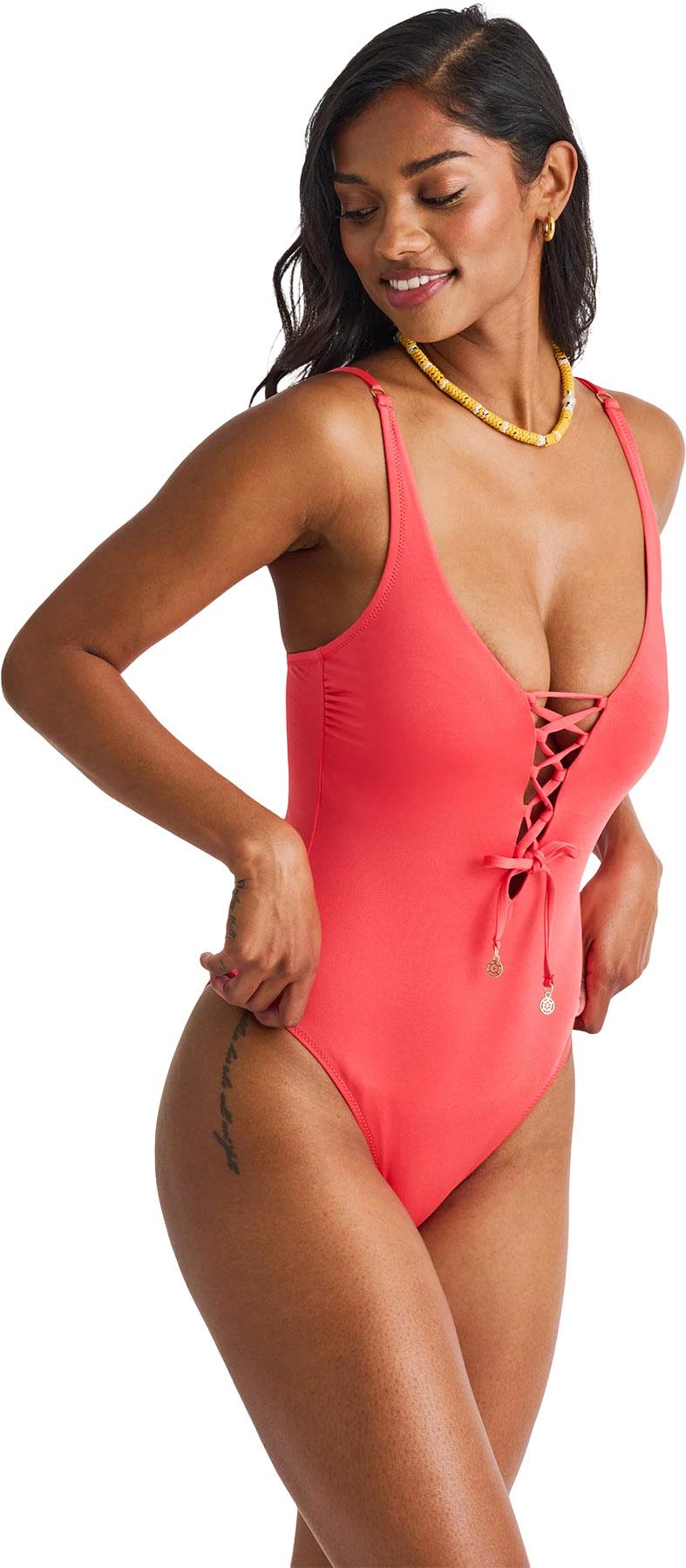 Product gallery image number 3 for product Maillot de bain une pièce à lacets - Femme