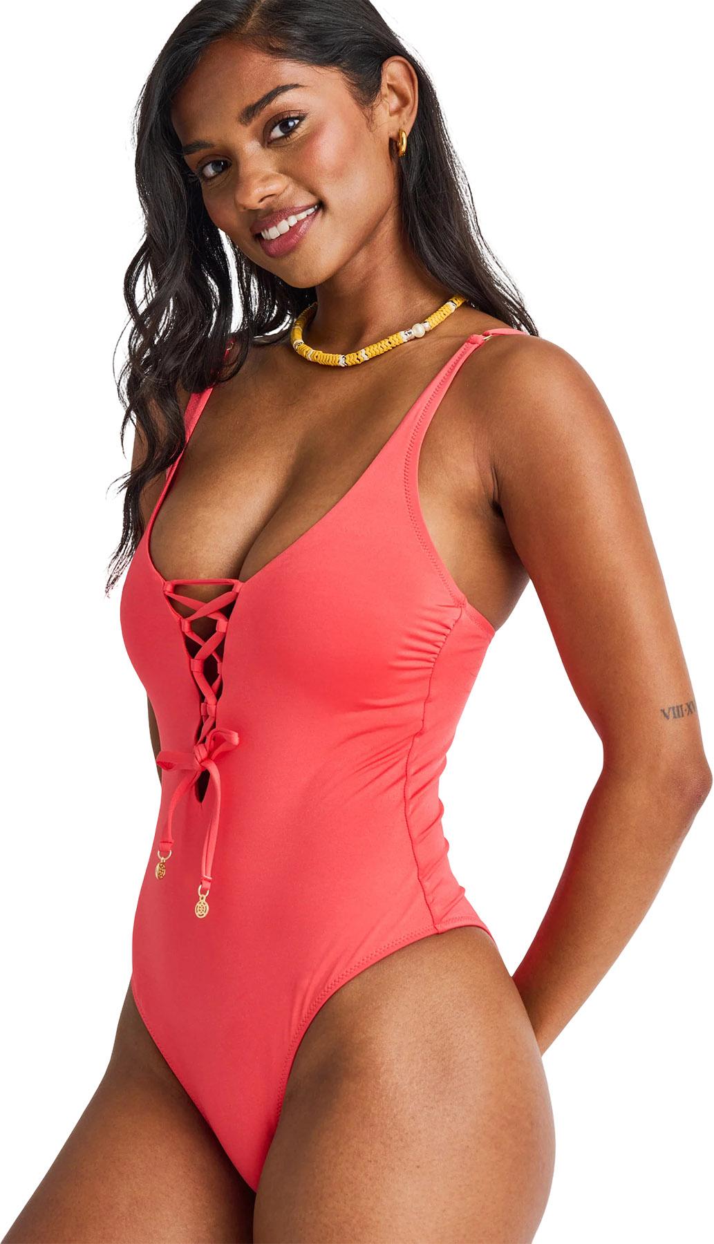 Product gallery image number 4 for product Maillot de bain une pièce à lacets - Femme
