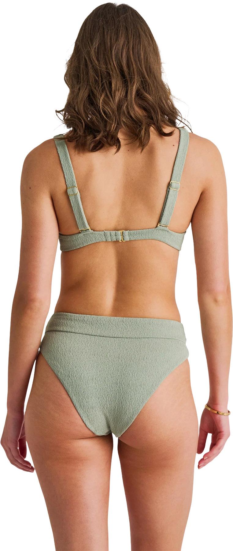 Numéro de l'image de la galerie de produits 2 pour le produit Bas de bikini taille rétro à bande large - Femme