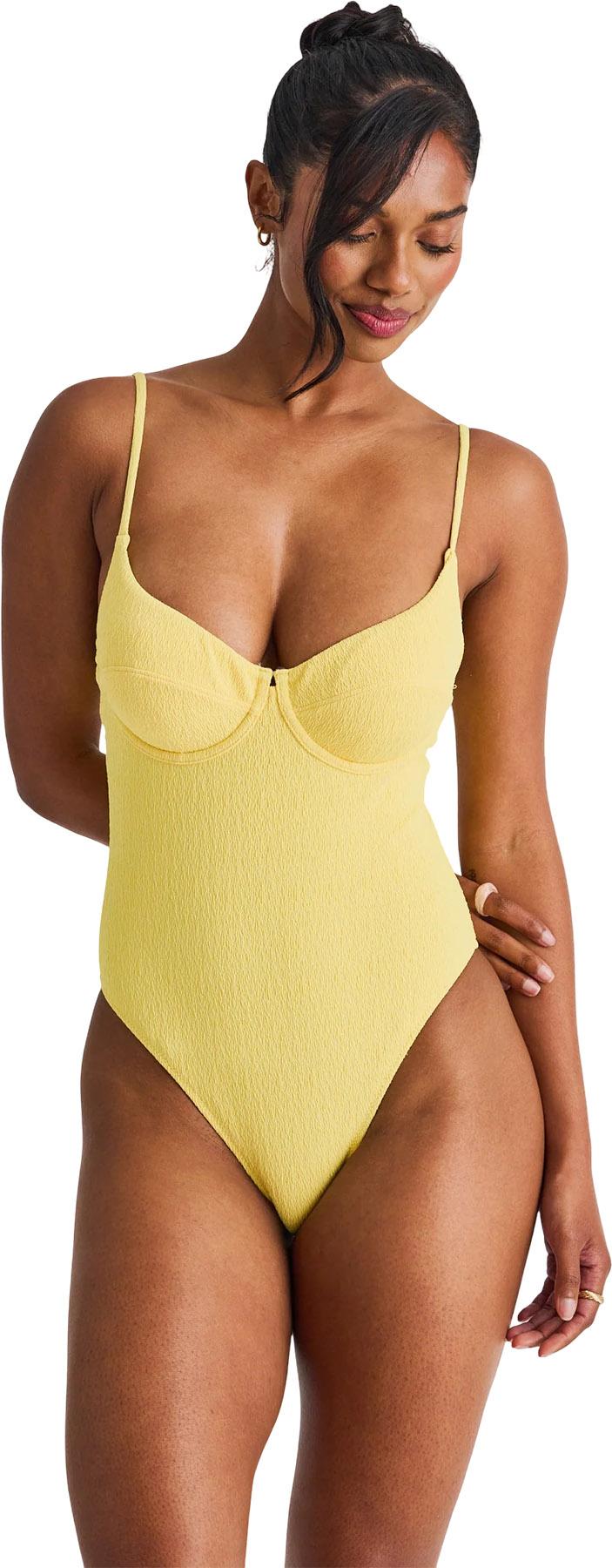 Numéro de l'image de la galerie de produits 4 pour le produit Maillot de bain une pièce style cami à armatures avec dos ouvert - Femme