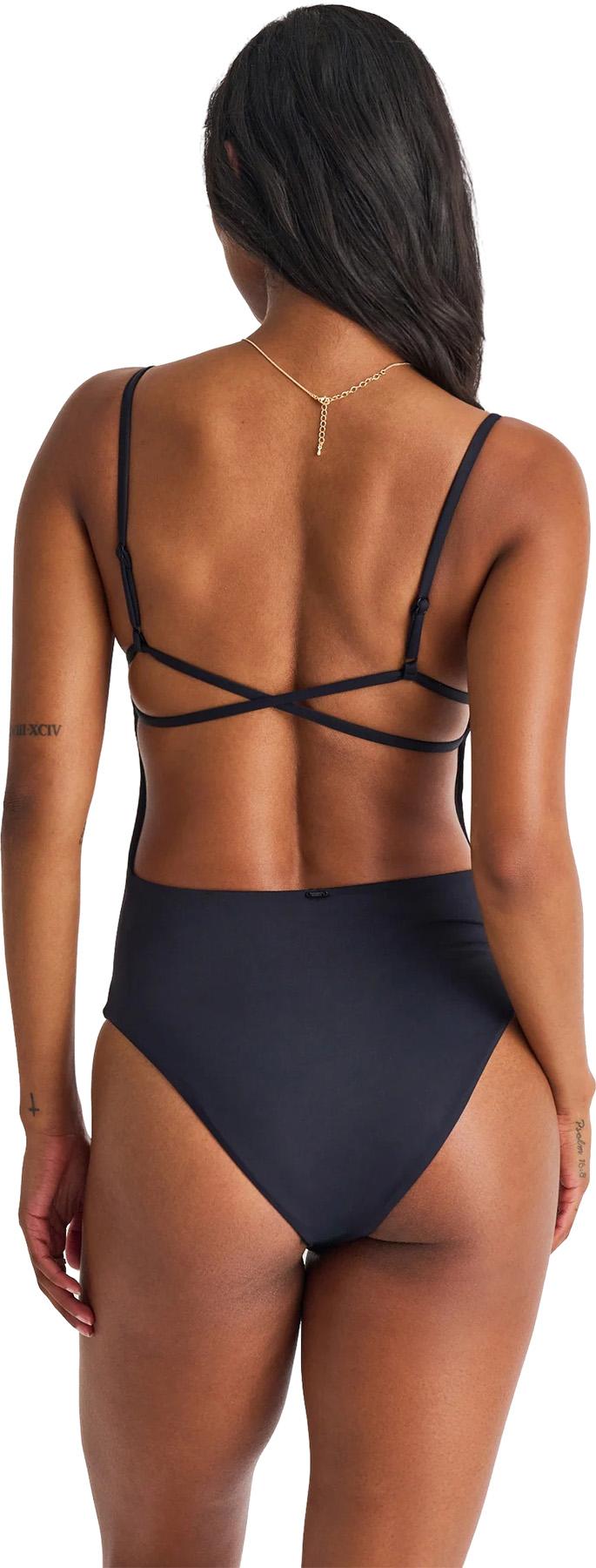 Numéro de l'image de la galerie de produits 3 pour le produit Maillot de bain une pièce style cami très échancré - Femme