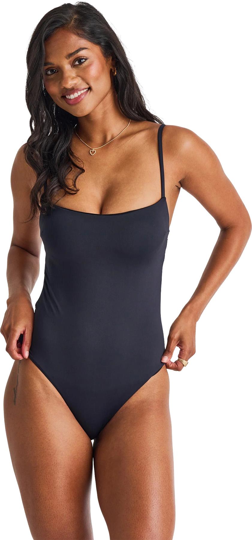 Image de produit pour Maillot de bain une pièce style cami très échancré - Femme