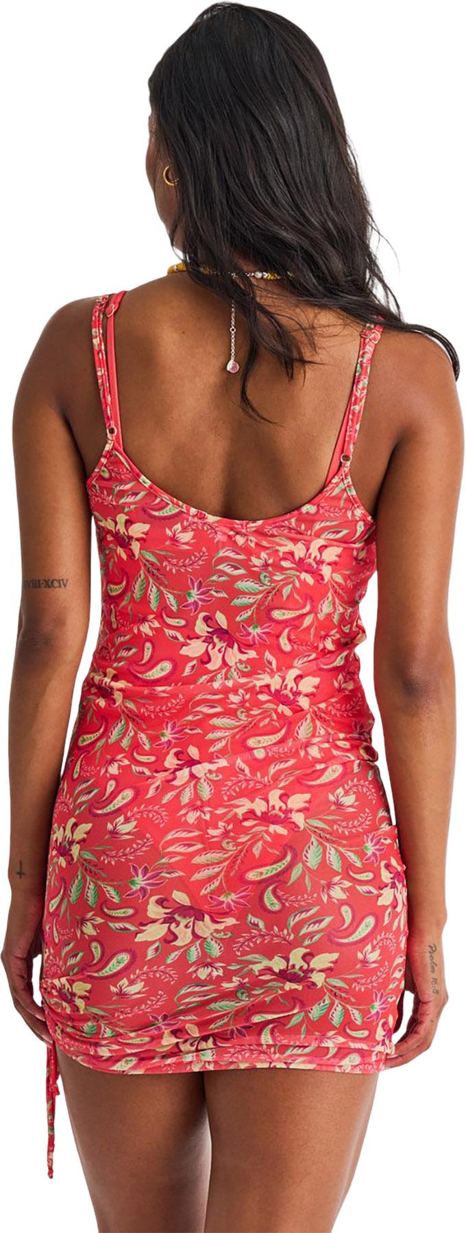 Product gallery image number 2 for product Side Shirring Mesh Cover-Up Cami Dress - Women's