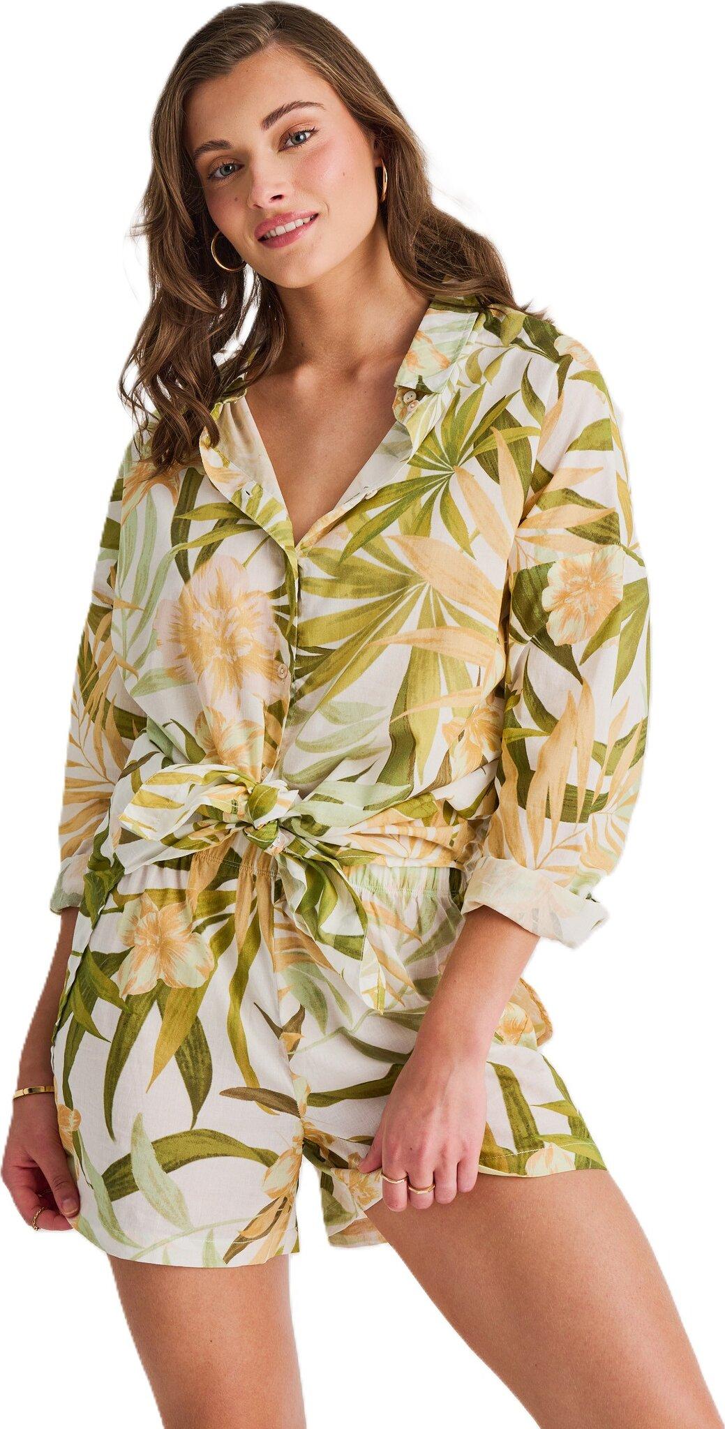 Product gallery image number 3 for product Light Cotton Voile Cover-Up Shirt - Women's