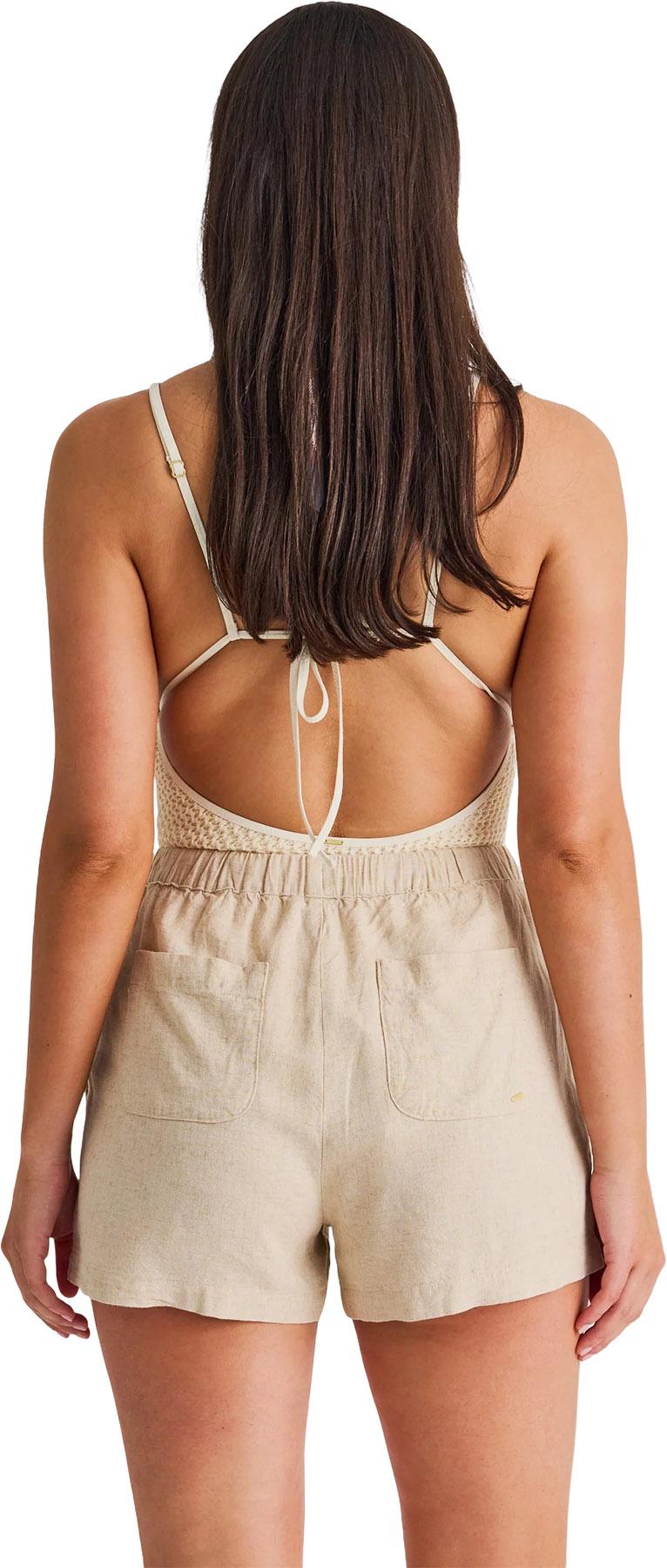 Product gallery image number 3 for product Linen-Blend Cover-Up Shorts - Women's