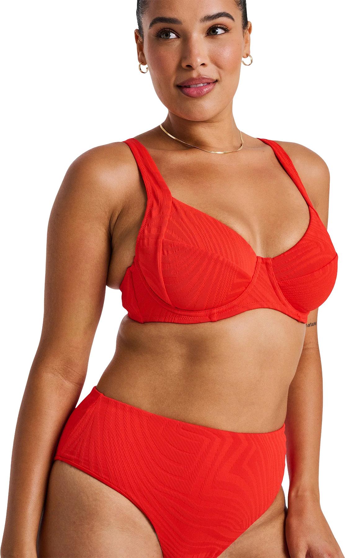 Product gallery image number 2 for product Textured Underwire Unlined Tank Top - Women's