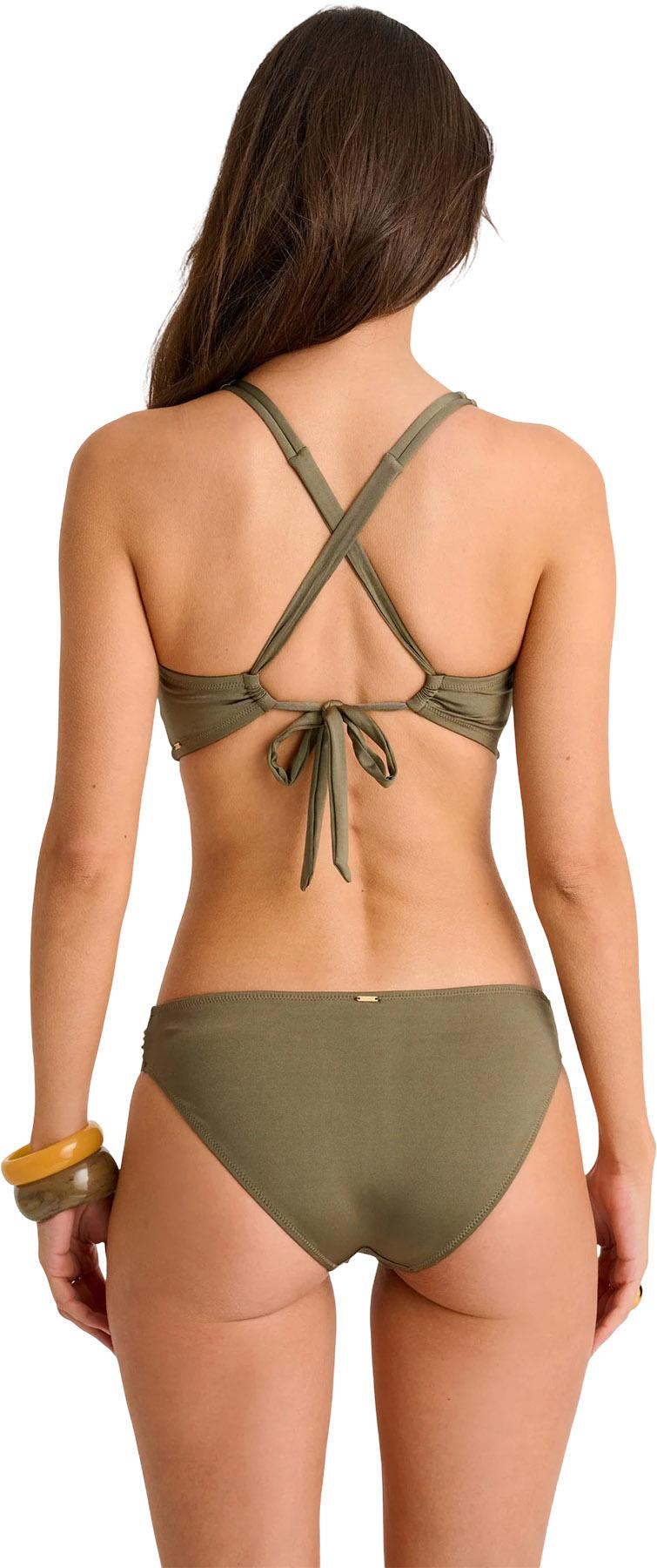 Product gallery image number 2 for product Front Twist Full Cup Crop Bikini Top - Women's