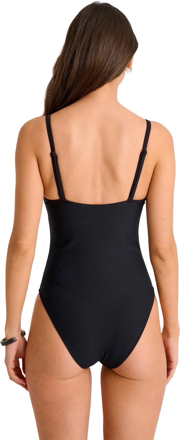 Product gallery image number 3 for product Rib Cami V-Wire One-Piece Swimsuit - Women's