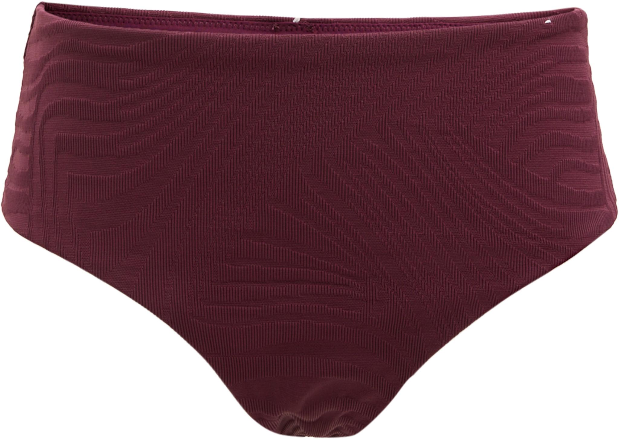 Product image for Bas de bikini à taille haute Retro Abstract Jacquard - Femme