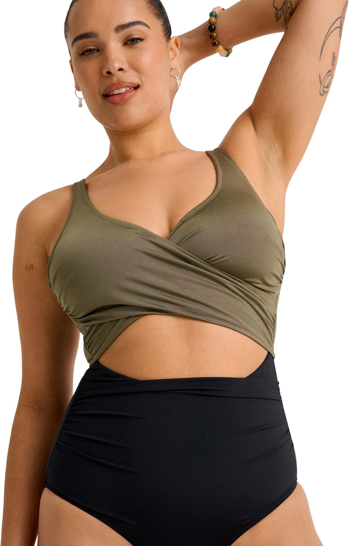 Product gallery image number 3 for product Wrap One-Piece Swimsuit - Women's