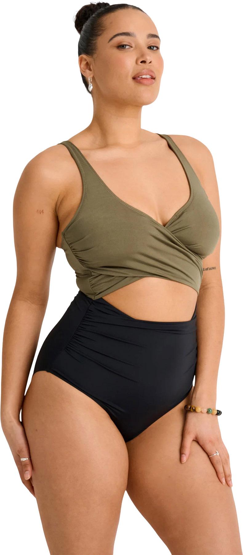 Product gallery image number 2 for product Wrap One-Piece Swimsuit - Women's