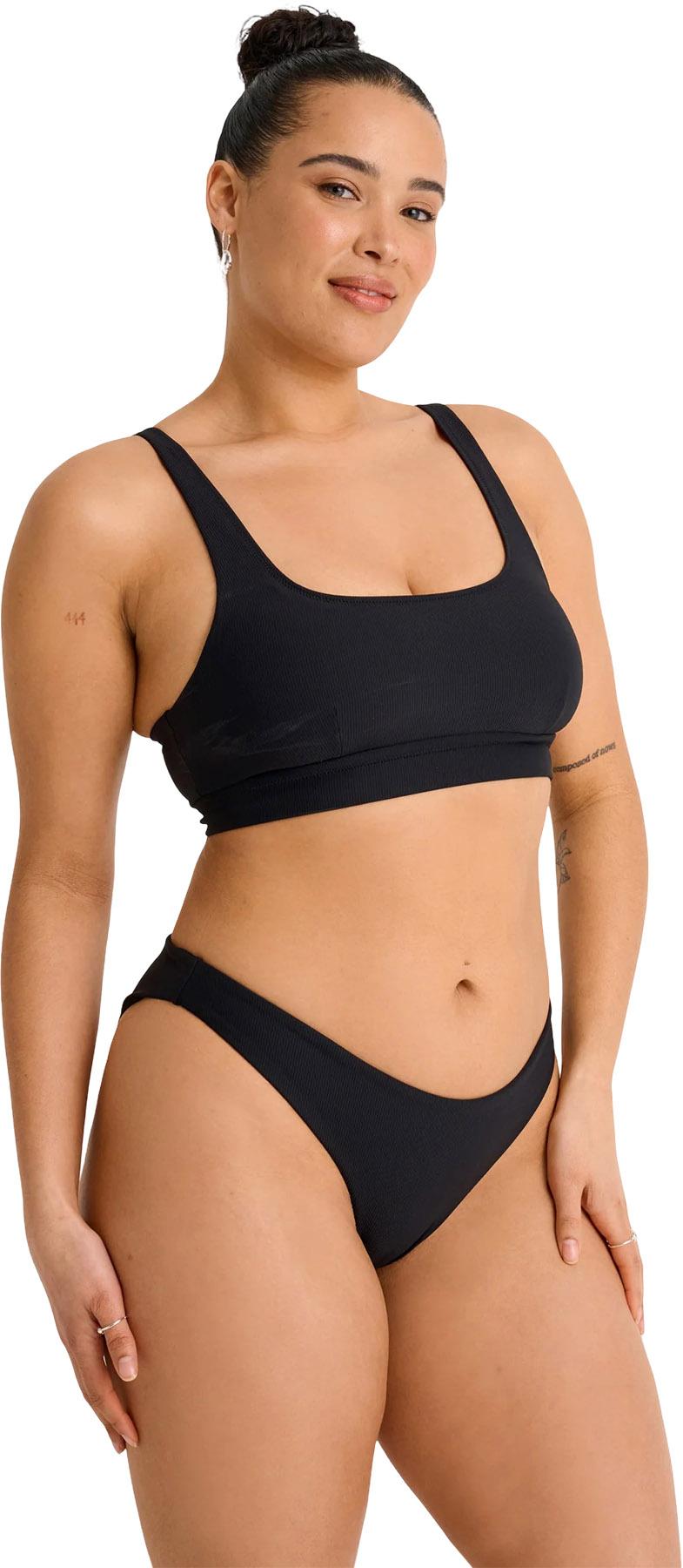 Product gallery image number 5 for product Rib Crop Bikini Top with Cutout - Women's