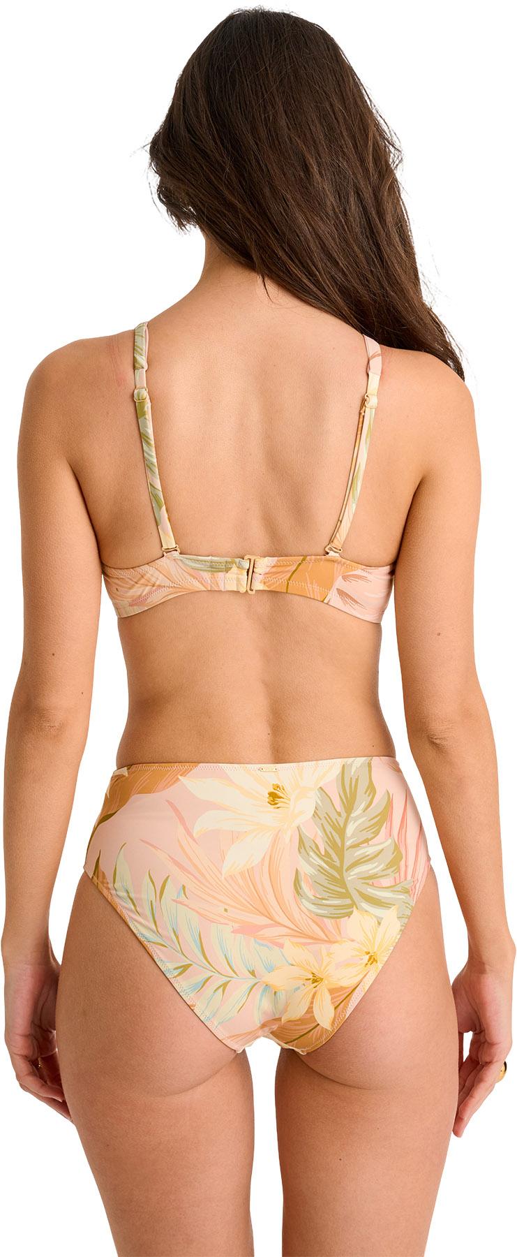 Product gallery image number 2 for product Retro High-Waist Semi-High Leg Bikini Bottom - Women's
