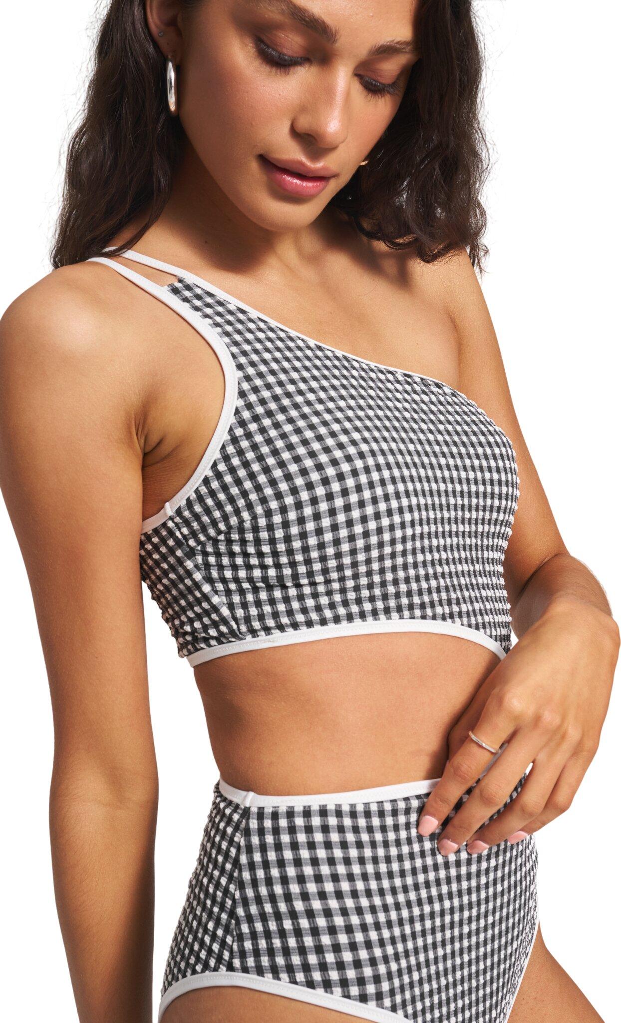 Product gallery image number 2 for product Alba Textured Cami One-Piece with Cutout - Women's