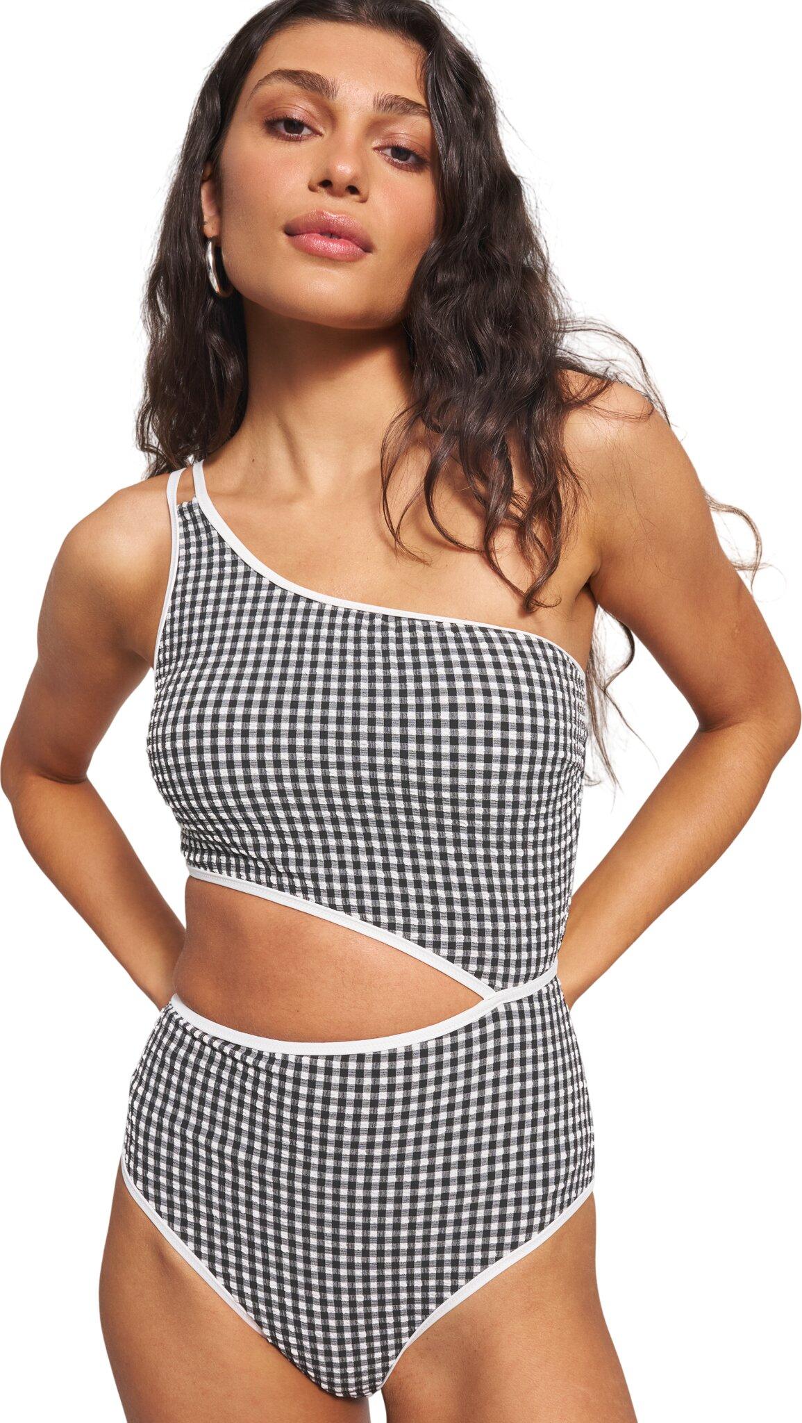 Product gallery image number 4 for product Alba Textured Cami One-Piece with Cutout - Women's