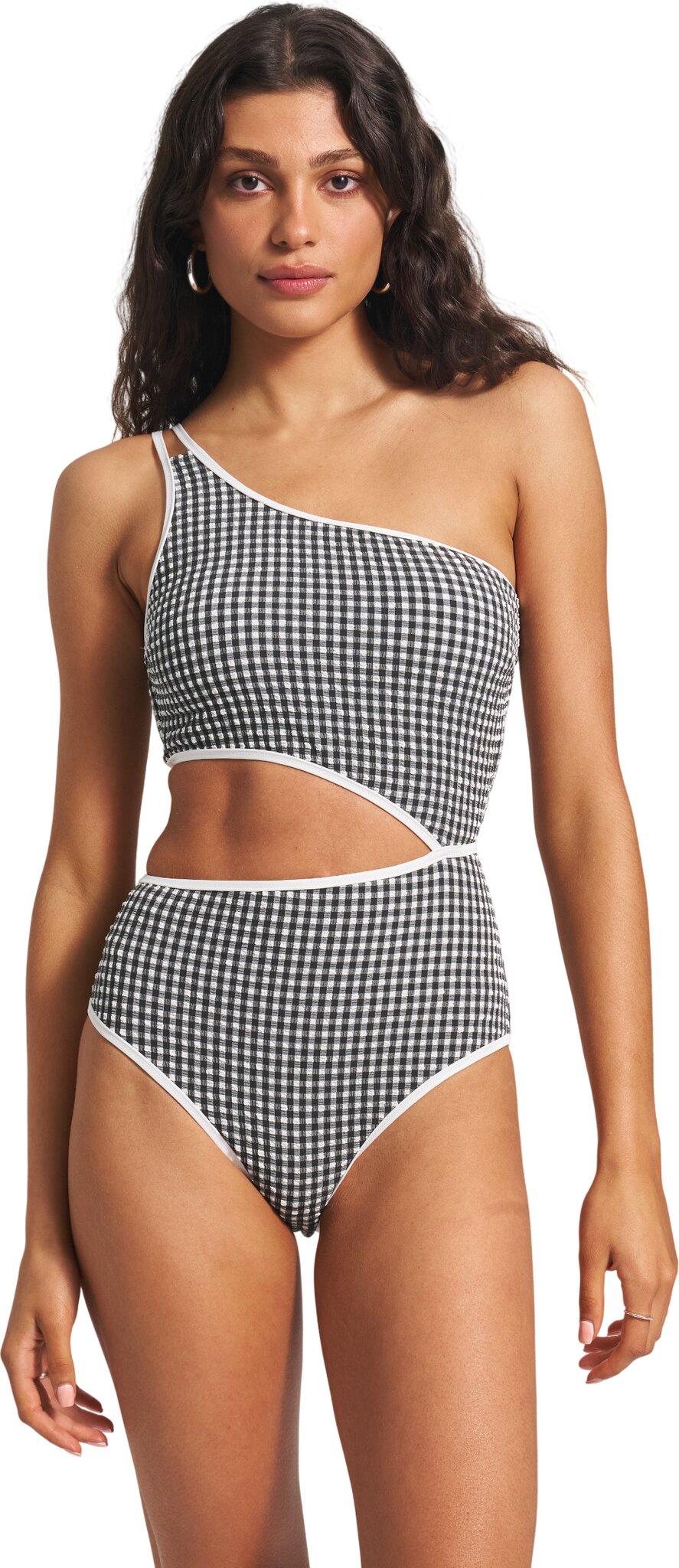 Product image for Alba Textured Cami One-Piece with Cutout - Women's