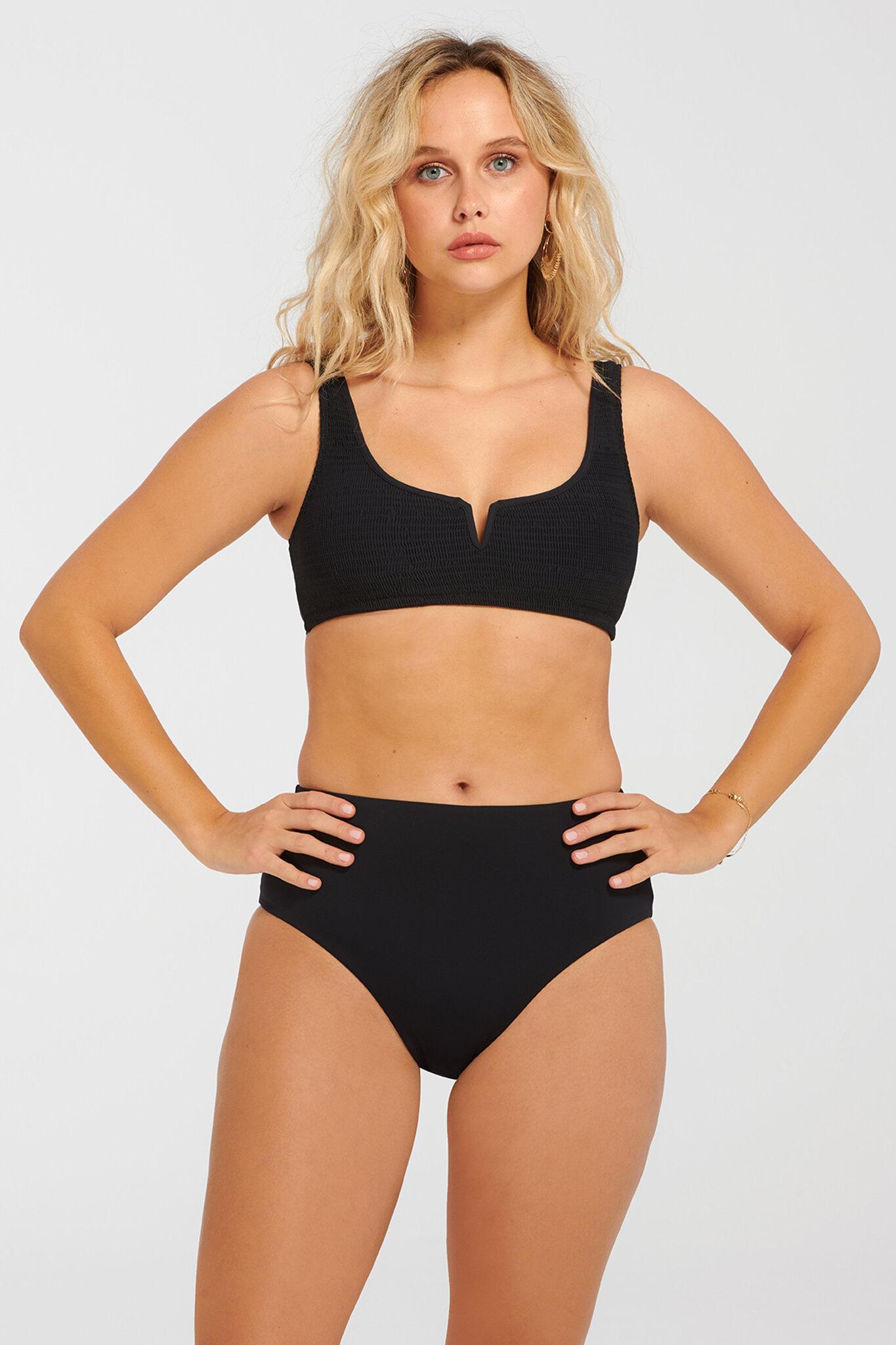 Product gallery image number 3 for product Second skin high-waist bikini bottom - Women's