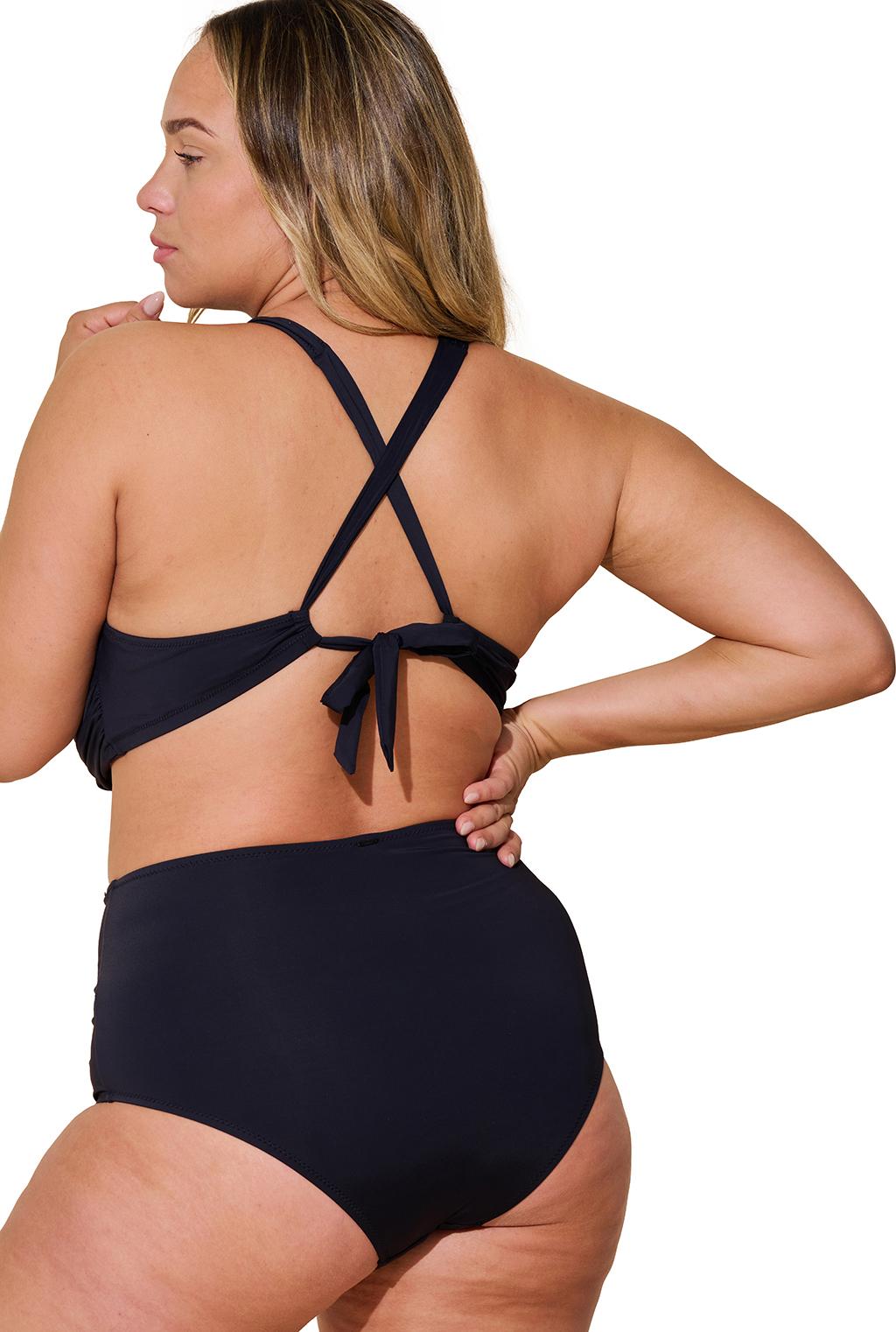 Numéro de l'image de la galerie de produits 2 pour le produit Bas de Bikini Taille Haute - Femme