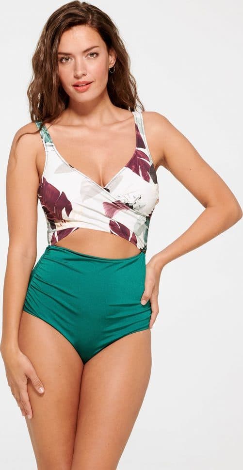 Product gallery image number 1 for product Wrap one-piece swimsuit - Women's