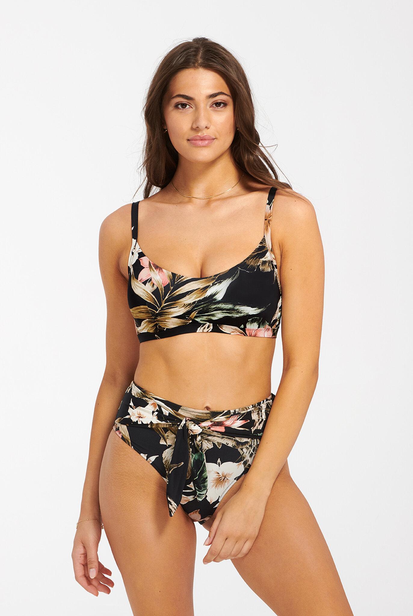 Product gallery image number 2 for product Bas de bikini taille haute tulum - Femme