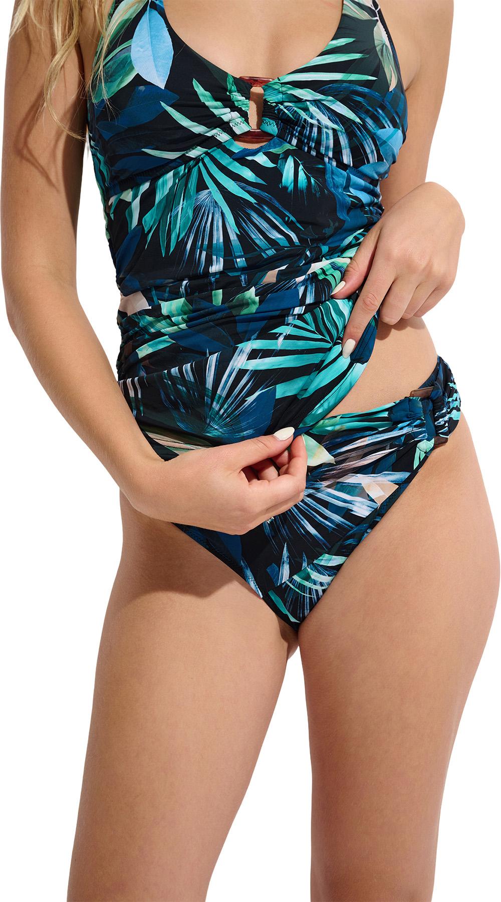 Product gallery image number 3 for product Halter Tankini Swim Top with Removable Cups - Women's