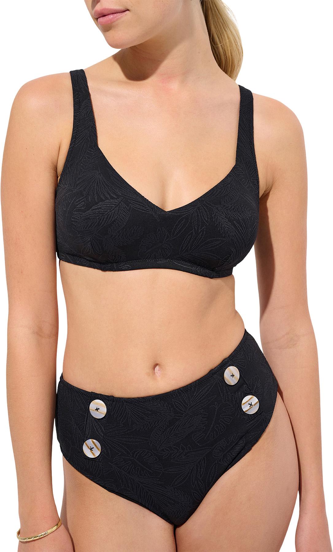 Product image for Retro High-Waist Swim Bottom with Buttons - Women's
