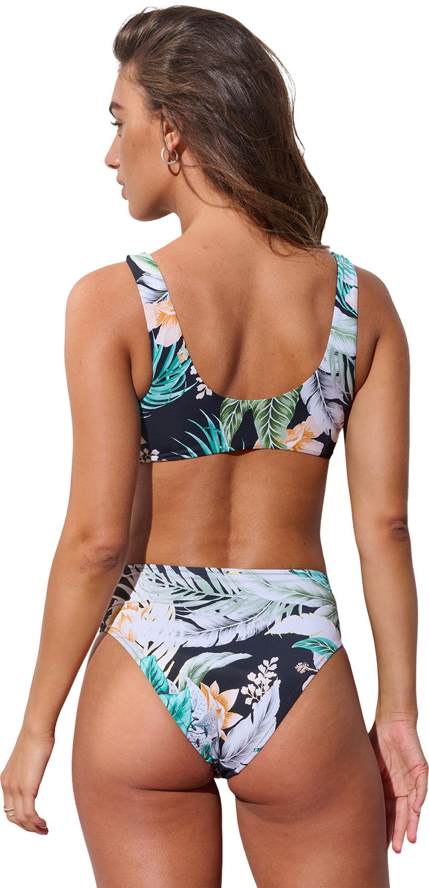Product gallery image number 2 for product High-Waist Swim Bottom with Front Knot - Women's