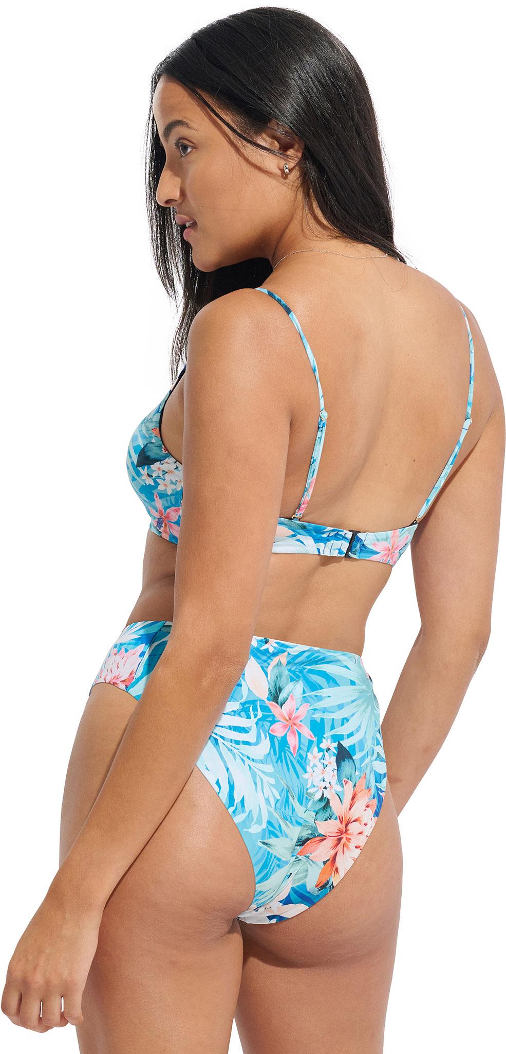 Product gallery image number 3 for product Reversible Recycled Rib High-Waist Bikini Bottom - Women's