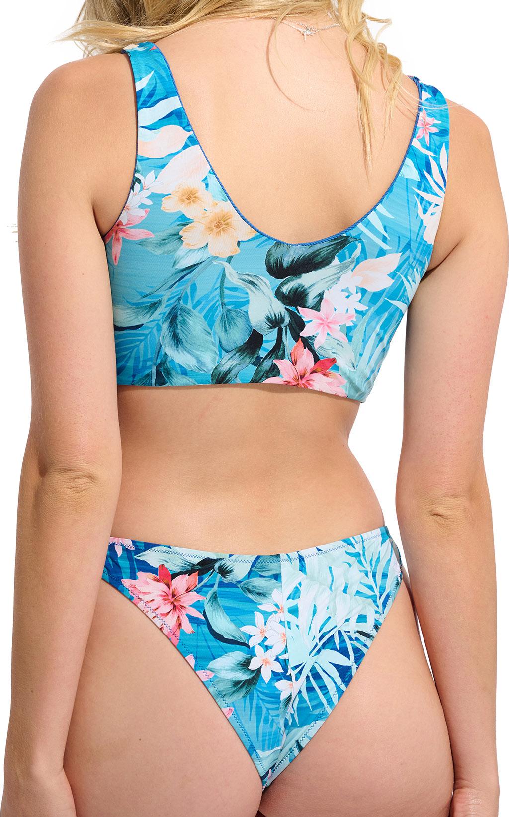 Product gallery image number 3 for product Recycled Rib Reversible Bikini Crop Top - Women's