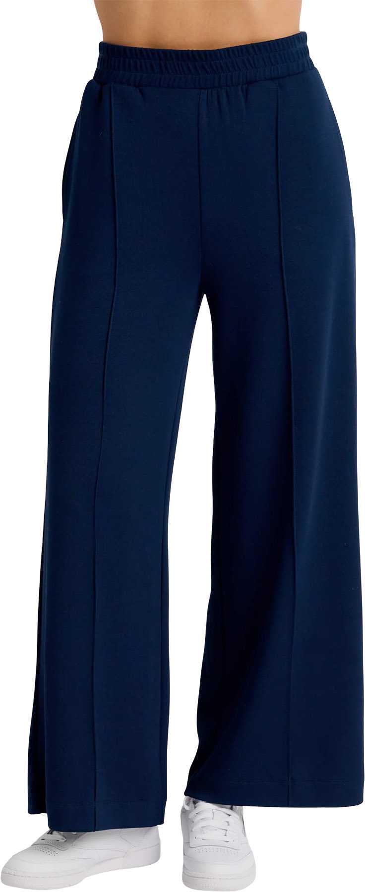 Image de produit pour Pantalon à jambe large en tricot cool - Femme