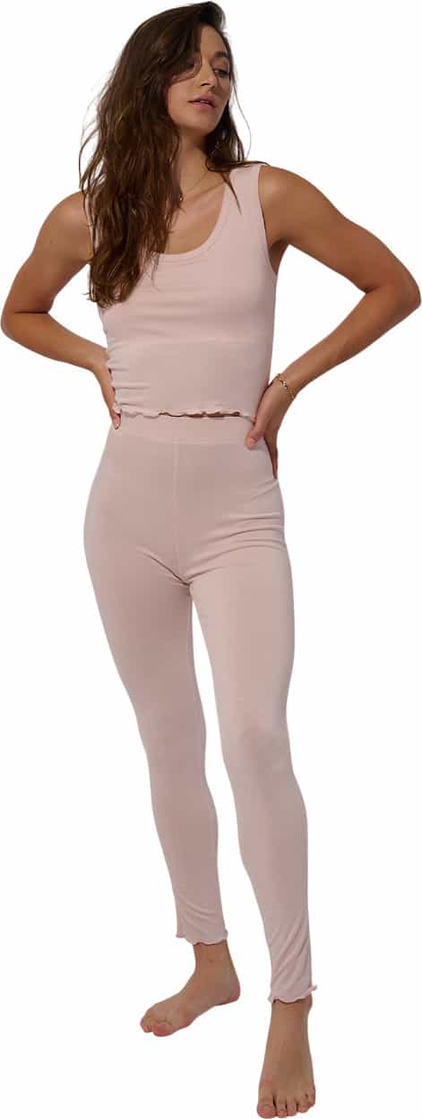 Image de produit pour Legging à volants et ourlet au point Merrow - Femme