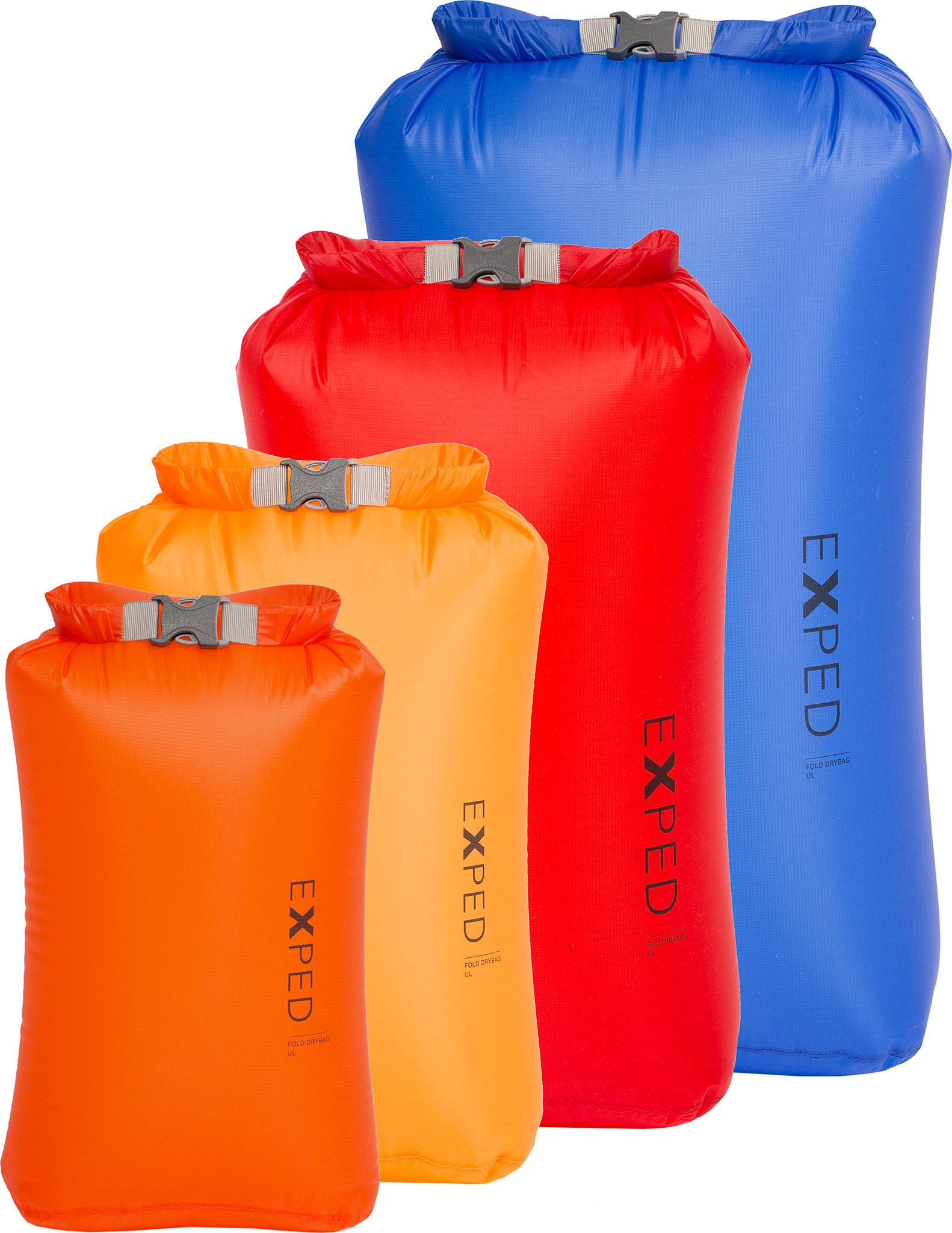 Product gallery image number 1 for product Ultralight 4-Pack Fold Drybag - XS-L
