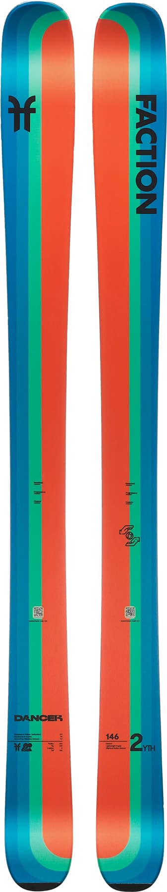 Product gallery image number 1 for product Dancer 2 YTH All-Mountain Skis - Junior