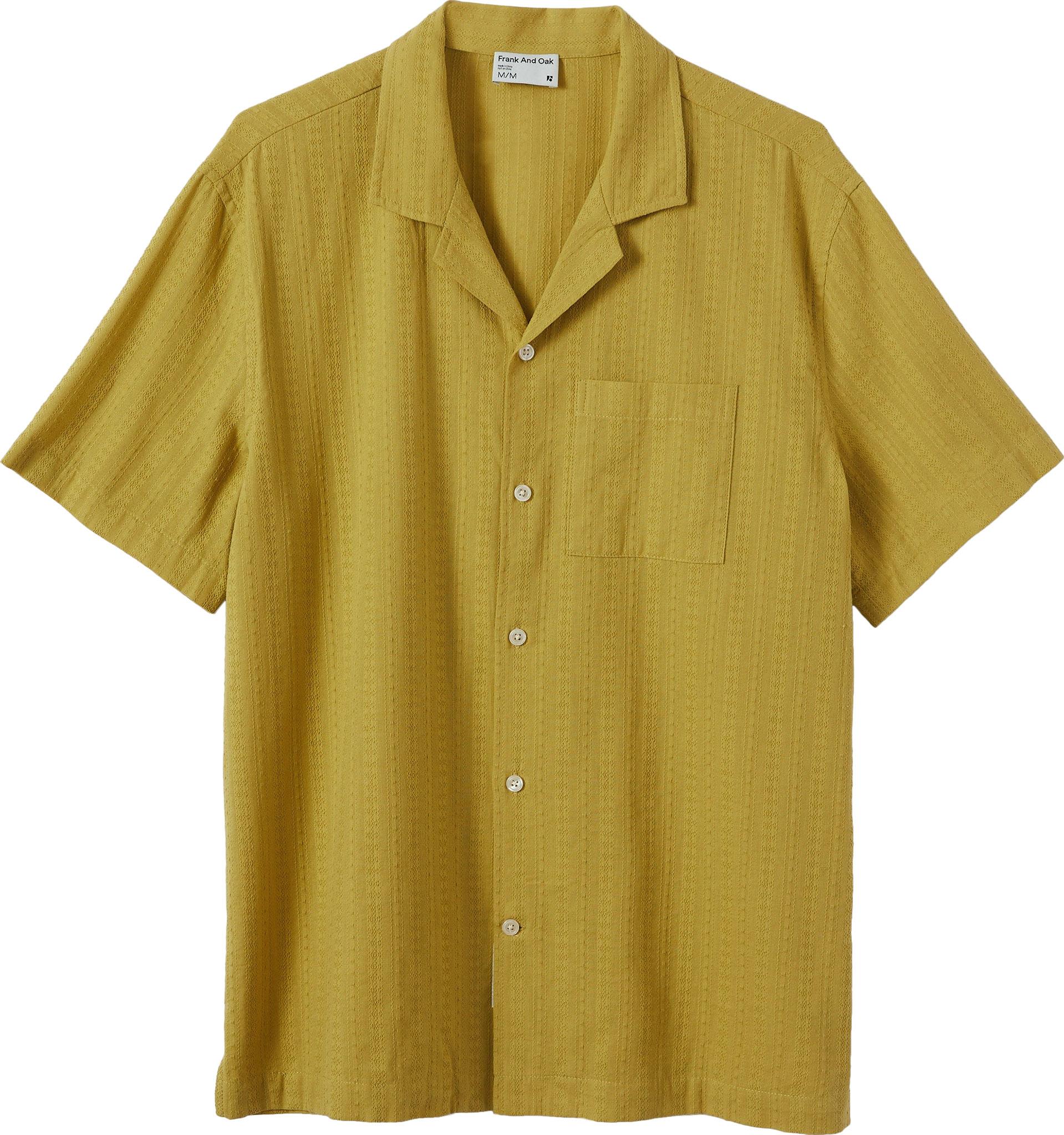 Product gallery image number 1 for product Resort Textured Camp Collar Shirt - Men's