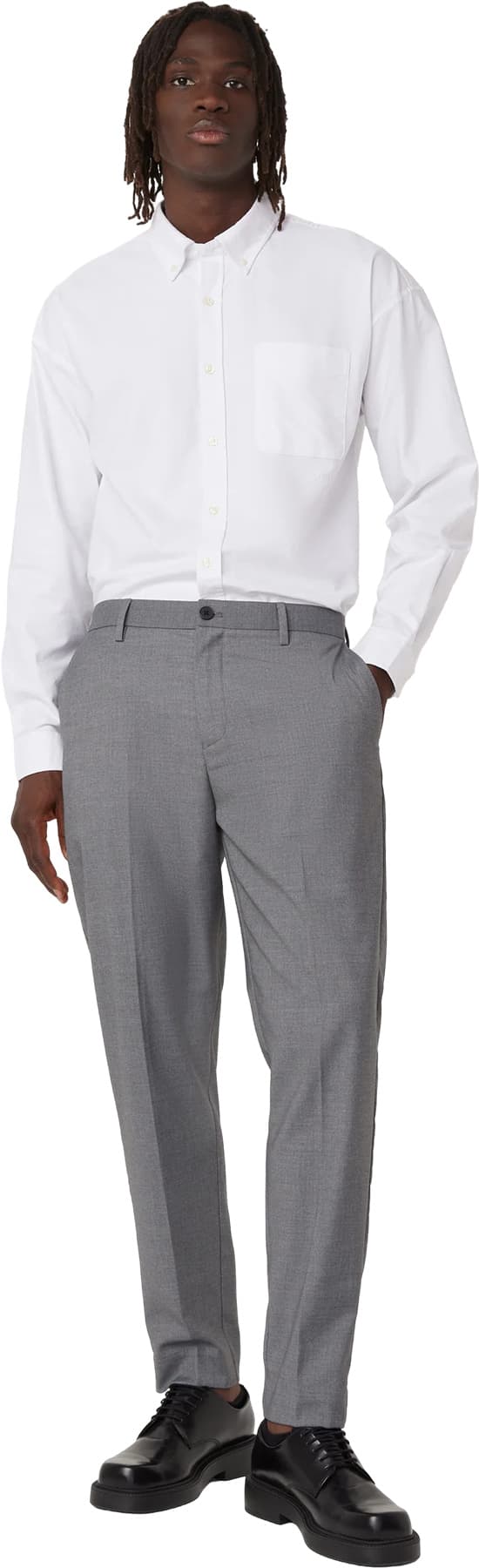 Product gallery image number 3 for product Loose Oxford Shirt - Men's