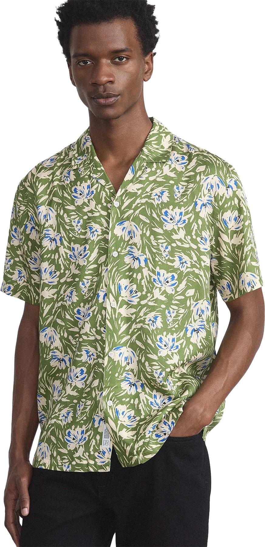 Numéro de l'image de la galerie de produits 2 pour le produit Chemise à col cranté à motif floral - Homme