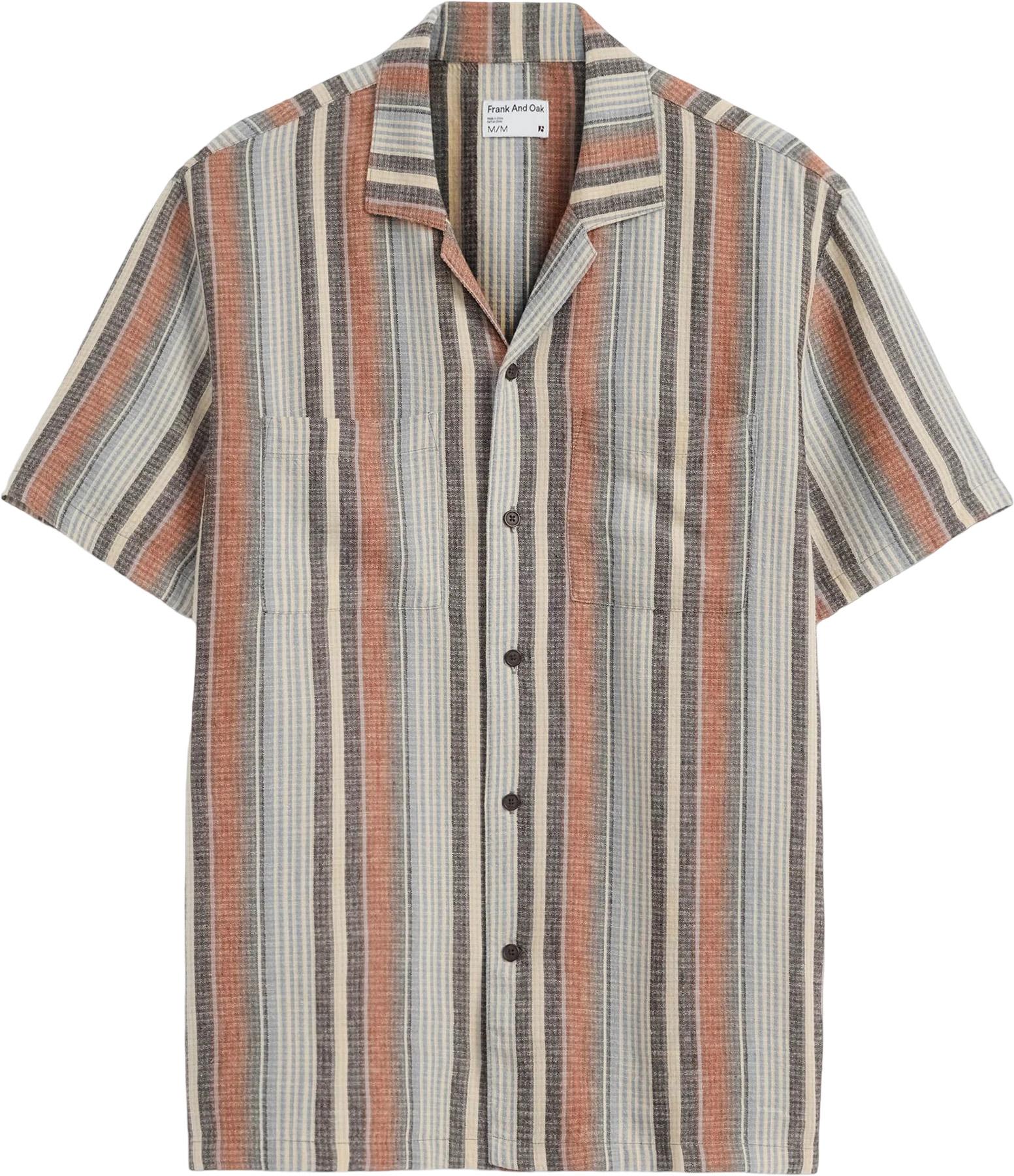 Product image for Striped Camp Collar Shirt - Men's