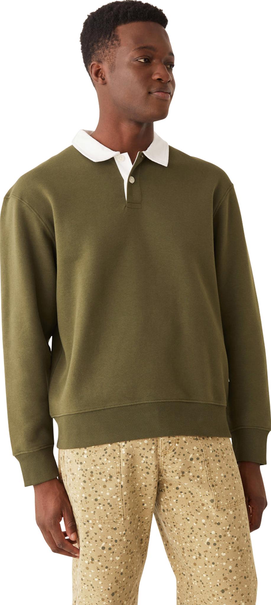 Product gallery image number 4 for product Fleece Polo Sweater - Men's