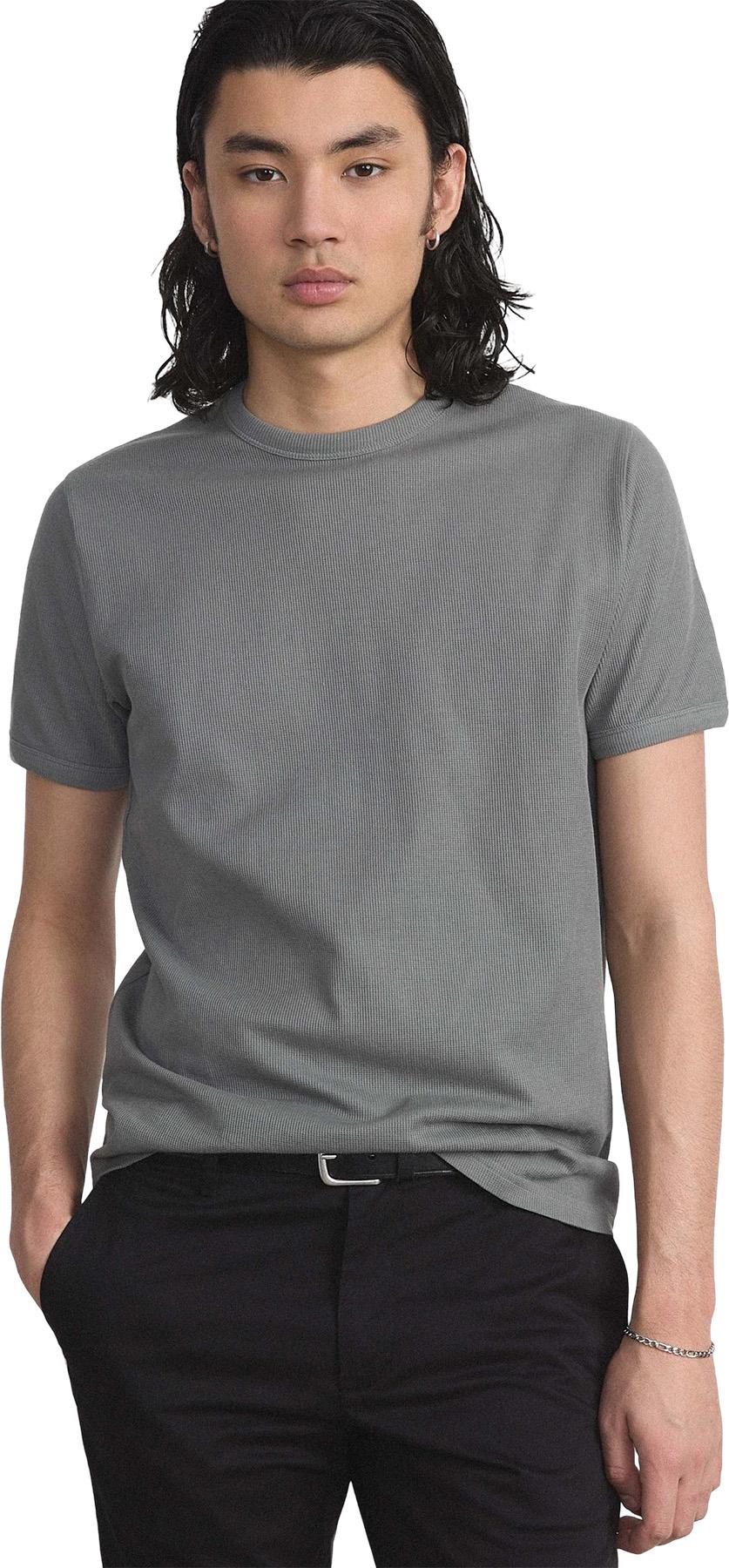 Numéro de l'image de la galerie de produits 3 pour le produit T-shirt côtelé à manches courtes - Homme