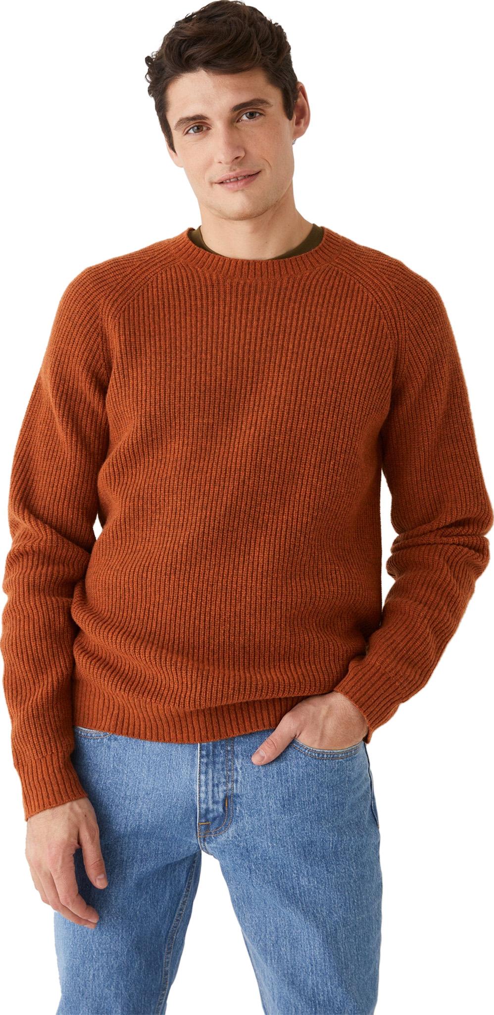 Product gallery image number 3 for product Lambswool Crewneck Sweater - Men's