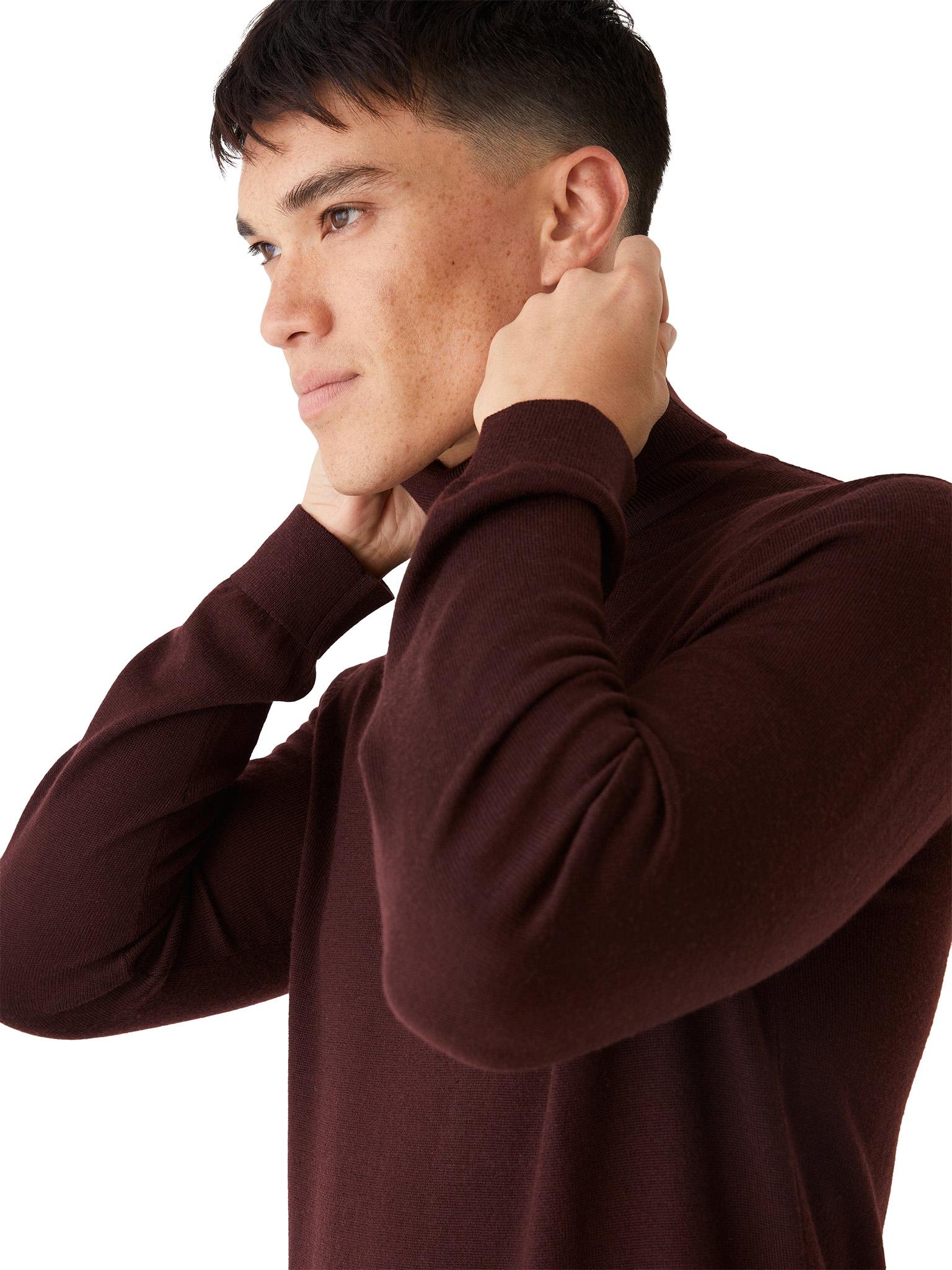 Product gallery image number 4 for product Merino Wool Turtleneck Sweater - Men's