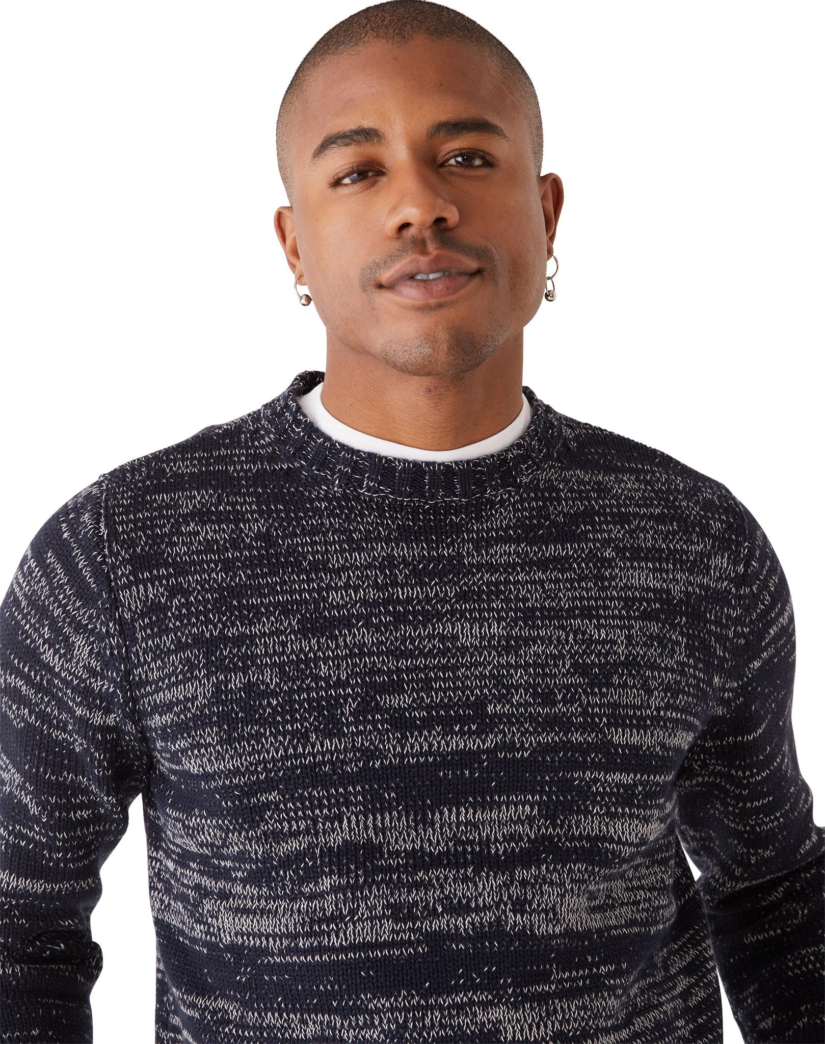 Product gallery image number 3 for product Crewneck Marled Sweater - Men's