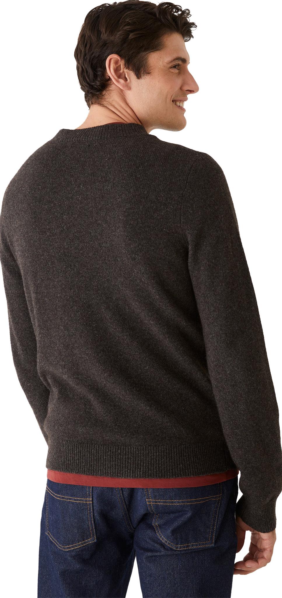 Product gallery image number 2 for product Yak Wool V-Neck Sweater - Men's