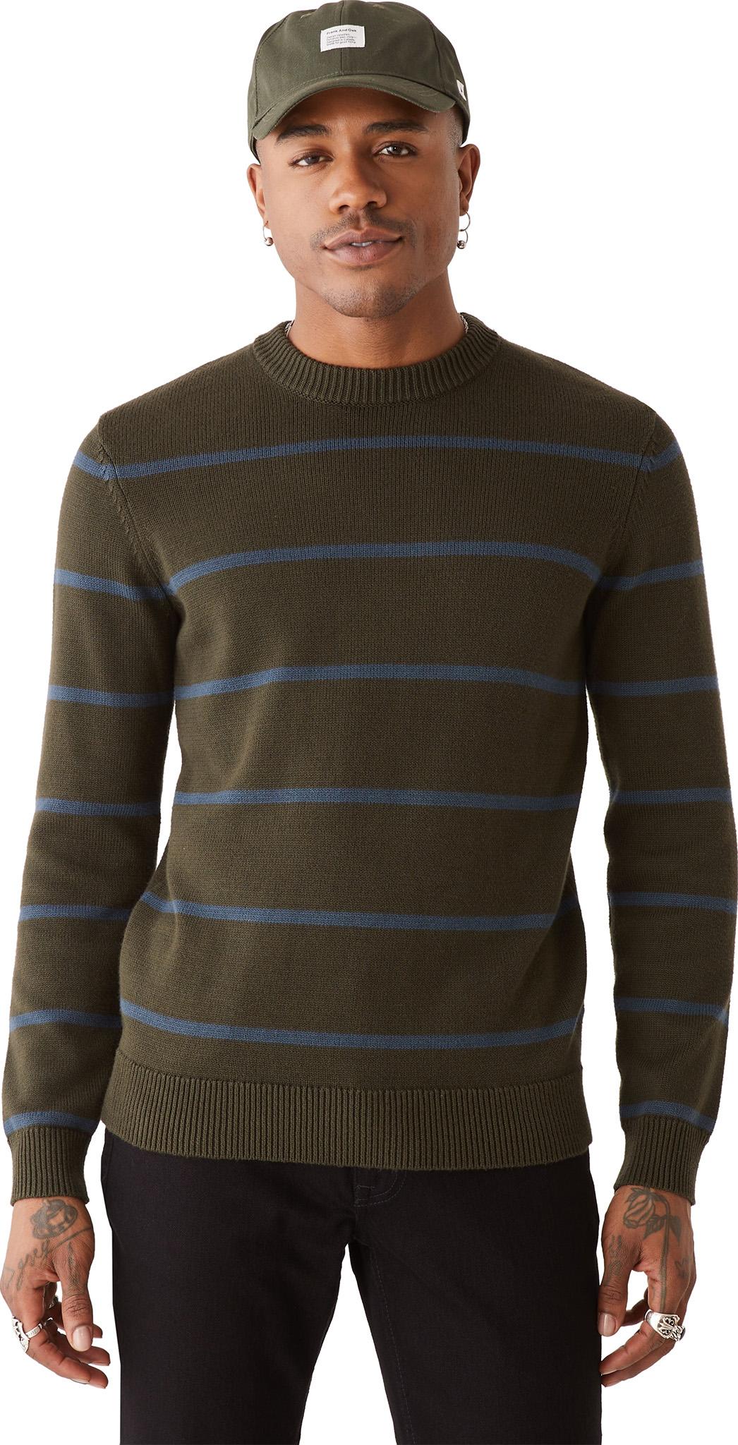 Product gallery image number 2 for product Striped Crewneck Sweater - Men's