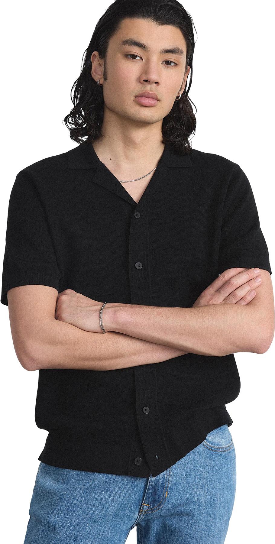 Numéro de l'image de la galerie de produits 3 pour le produit Chemise en tricot à col cranté - Homme