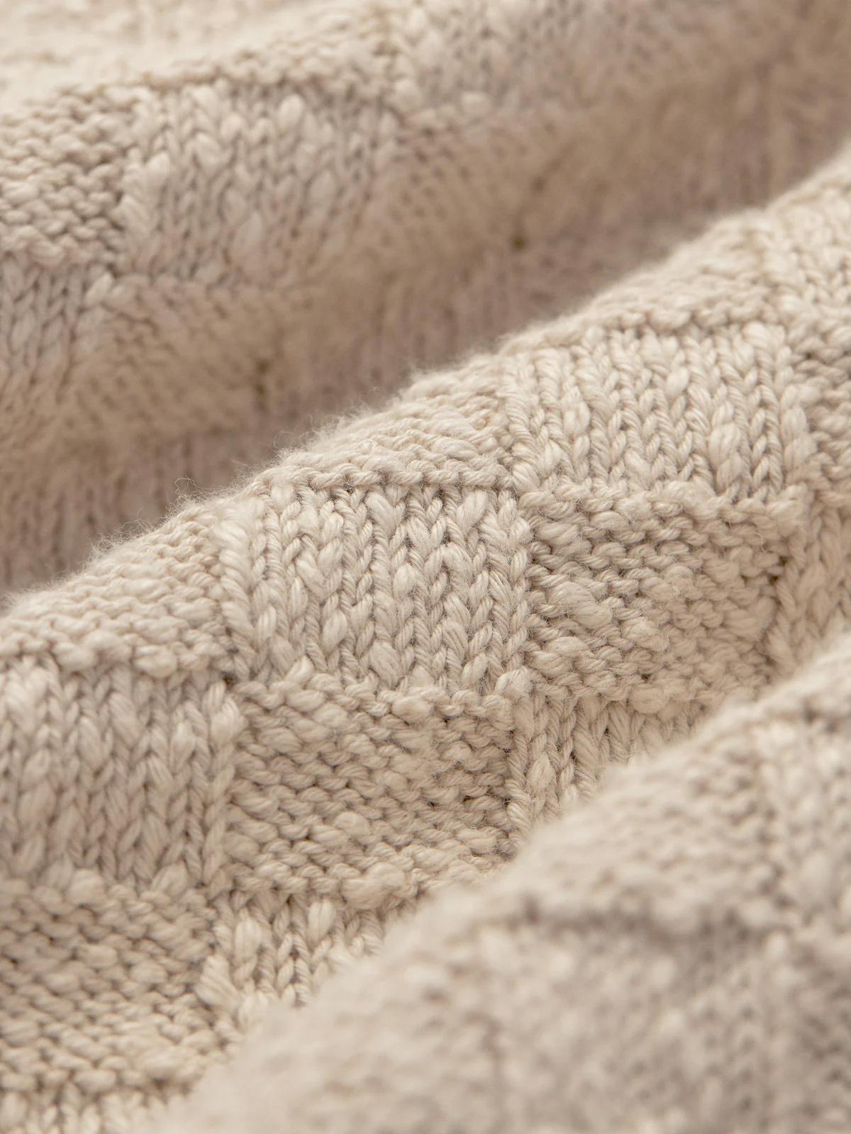 Product gallery image number 4 for product Basketweave Sweater - Men's