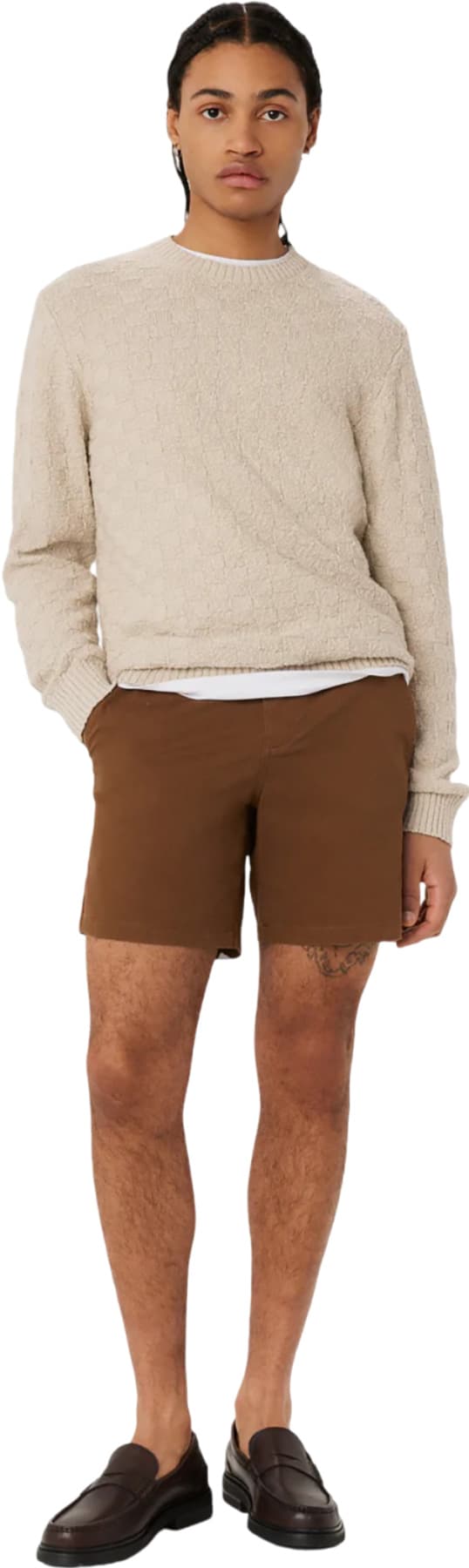Product gallery image number 5 for product Basketweave Sweater - Men's