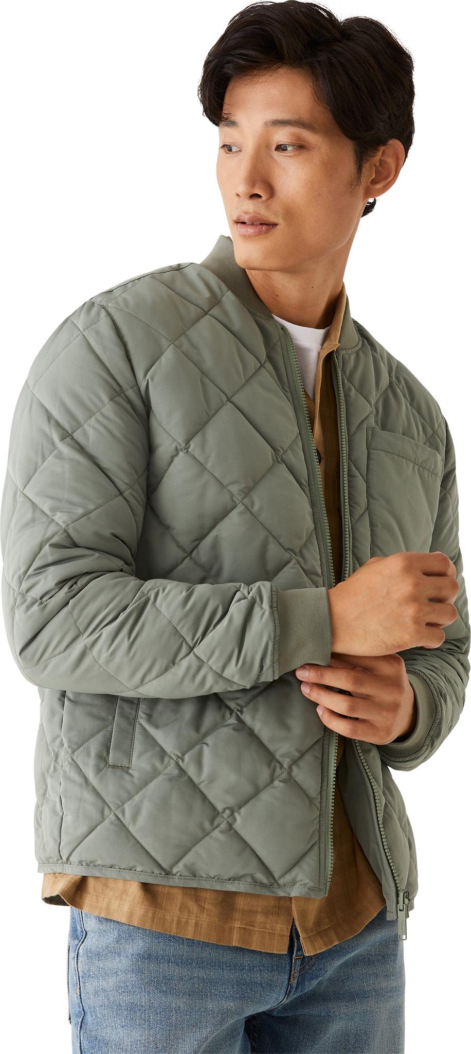 Product gallery image number 6 for product Varsity Skyline Reversible Bomber Jacket - Men's