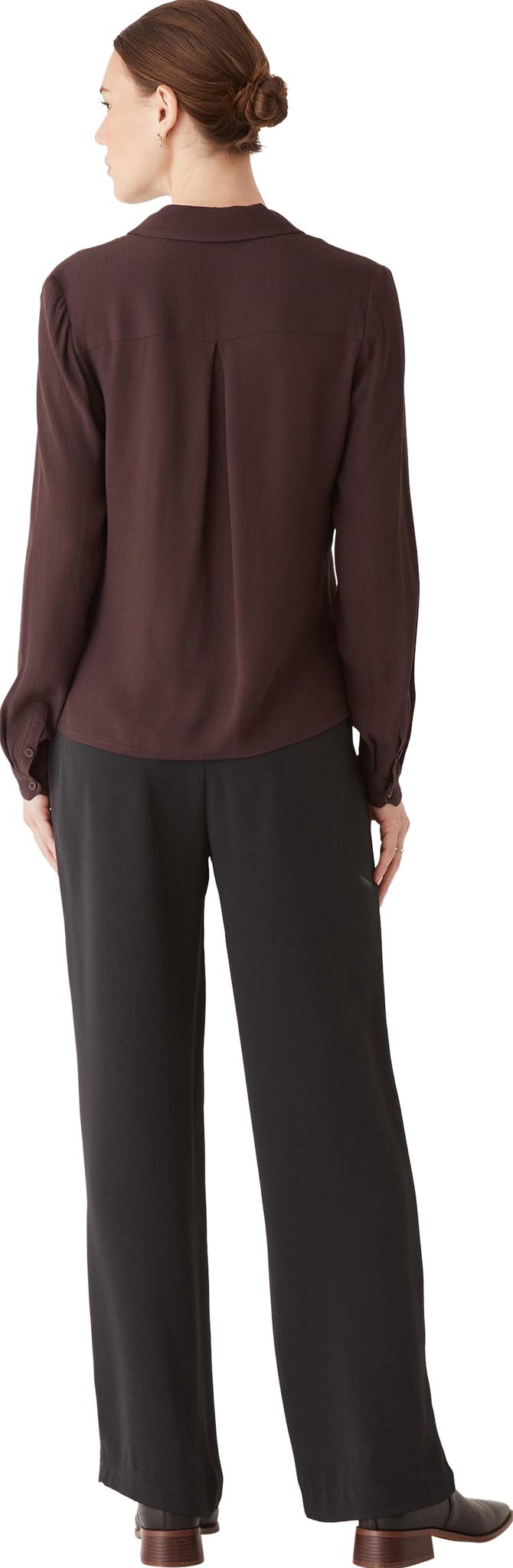 Product gallery image number 2 for product Long Sleeve Camp Collar Blouse - Women's