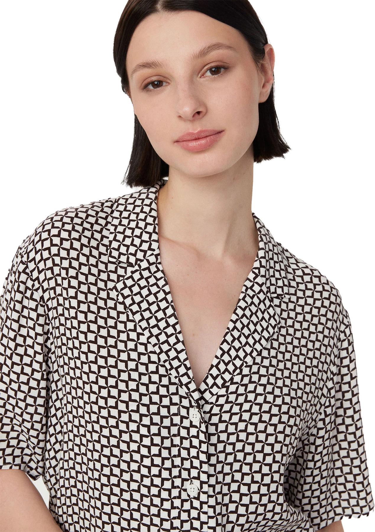 Product gallery image number 4 for product The Fluid Camp Collar Blouse - Women's